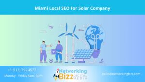 Miami Local SEO For Solar Company
