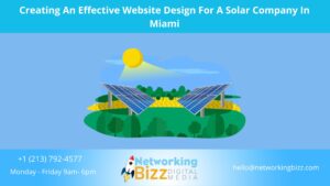 Creating An Effective Website Design For A Solar Company In Miami